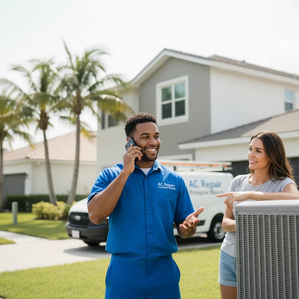 AC Repair Pompano Beach customer support in Collins